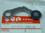 NOS-SUZUKI-RM125-RM250-RMX250-SHIFT-CAM-STOPPER-25350-28C20